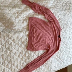 Pink lightweight sweater